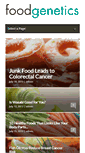 Mobile Screenshot of foodgenetics.com
